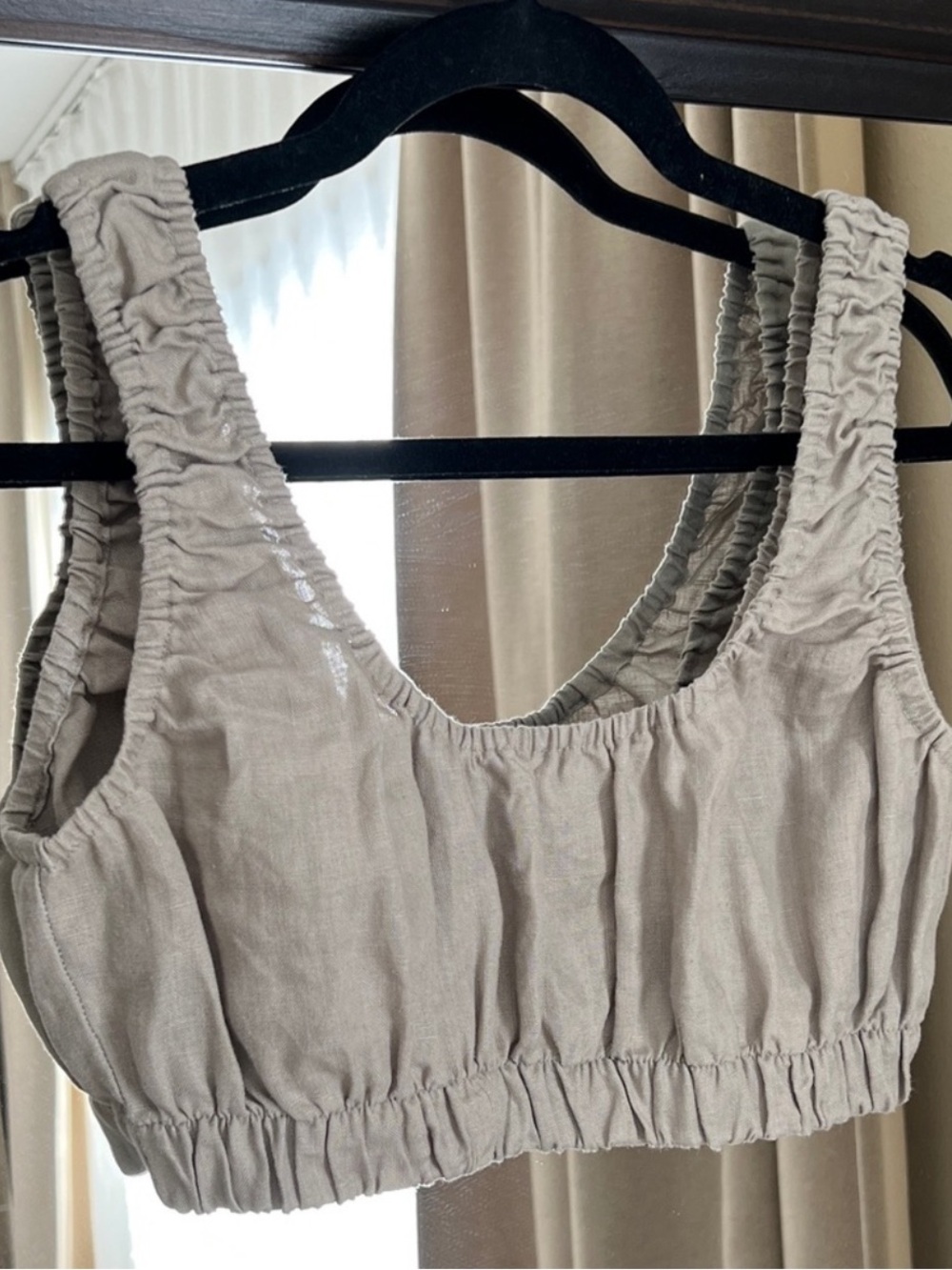 OZMA Sophie Top in Fog Grey - L - Picture 2 of 3